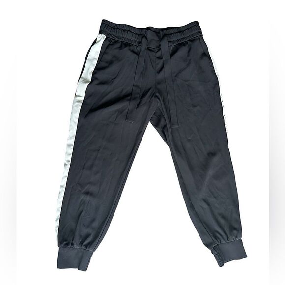 Dynamite Joggers Black with White Stripe Large - Picture 1 of 7